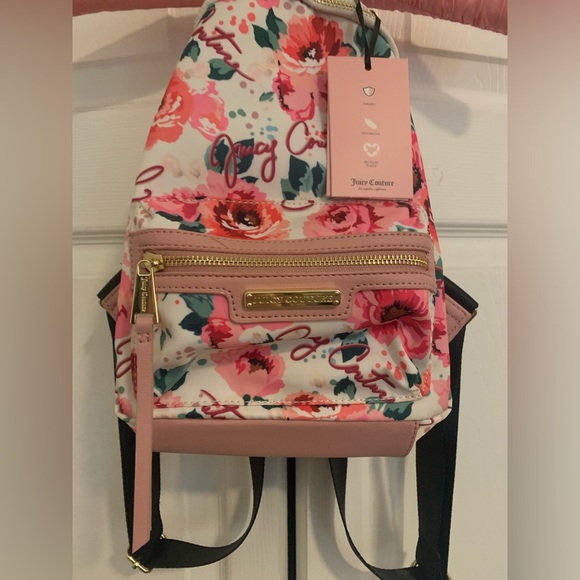Juicy Couture Floral Backpack - Picture 2 of 5